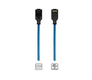 Kordz K23045-0200-BL, PRO CAT6 Slim datový kabel, patch cord, modrý 2 m