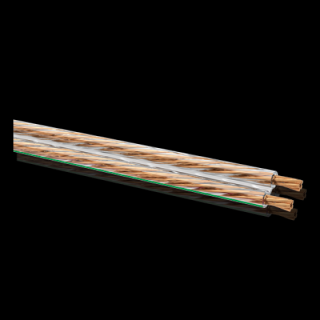Oehlbach LS-Kabel 2x1,5mm glasklar, cívka 100m