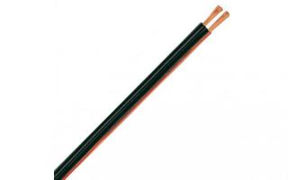 Oehlbach LS-Kabel 2x1,5mm schwarz, cívka 100m