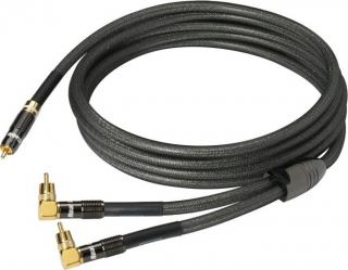 REAL CABLE Y-SUB1801 5m00 2M/M subw.RCA