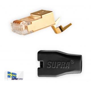 SUPRA RJ45 CAT 8 MALE ETHERNET PLUG