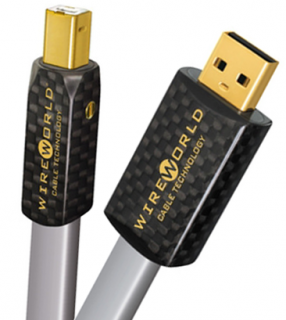 Wireworld PLATINUM STARLIGHT USB 2.0 A-B Délka: 0,3 m