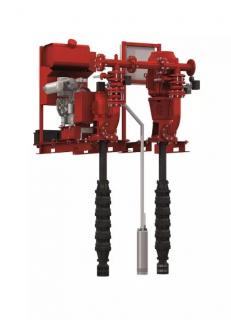 1 KVT6 03/4 400/50 EN 12845 - 5,5kW - fire protection automatic pressure station  DAB.1 KVT6