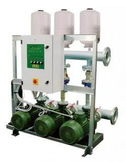 3 NKP-G 50-160/169-KVCX 65-80 - 11,0kW - Automatic pressure station with 3 pumps type NKP-G  DAB.3 NKP-G