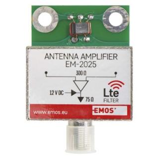 Antenna preamplifier 25dB VHF/UHF