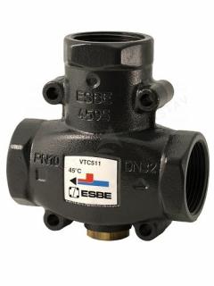 Cast iron thermostatic valve ESBE VTC Typ: Cast iron thermostatic valve ESBE VTC511/thread 1  F/ 60°C/ kvs 9 m3/h