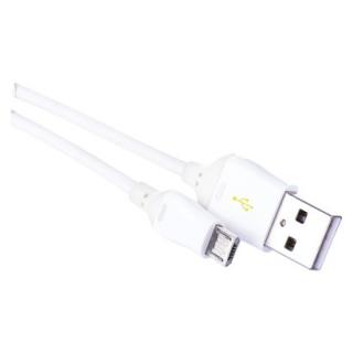 Charging and data cable USB-A 2.0 / micro USB-B 2.0, Quick Charge, 1 m, white