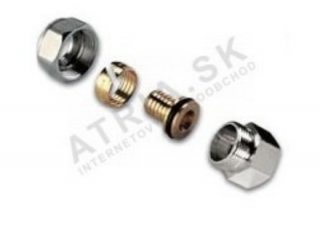 Fittings with nipple - female thread, 1/2  F x 20 x 2, PEX