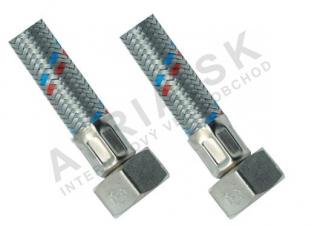 Flexi hose stainless steel braid - 1/2  FF (14x20); 100cm  IVAR.2510