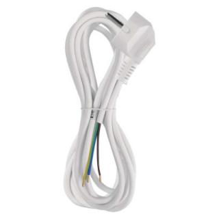 Flexo PVC cord 3×0,75mm2, 3m, white