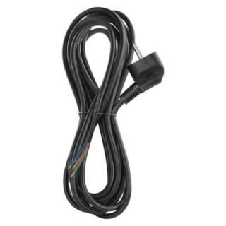 Flexo PVC cord 3×1,0mm2, 5m, black