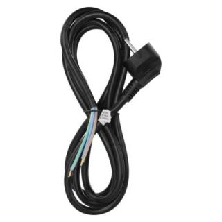 Flexo PVC cord 3×1,5mm2, 2m, black