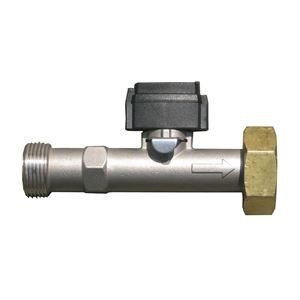 Flow and temperature sensor - for solar controllers - 12l/min; 3/4  stainless steel  IVAR.SOLAR VFS1