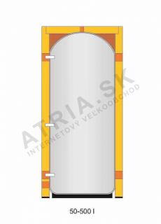 Heating and cooling water storage tank - 123l  IVAR.PUFFER PSS 100
