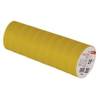 Insulating tape PVC 19mm / 20m yellow