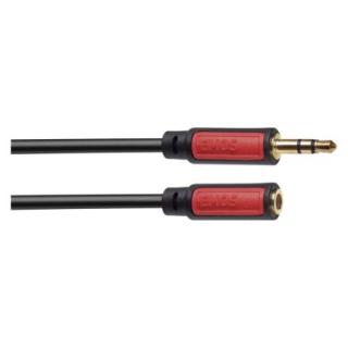 JACK cable 3.5mm stereo, fork - 3.5mm socket 5m