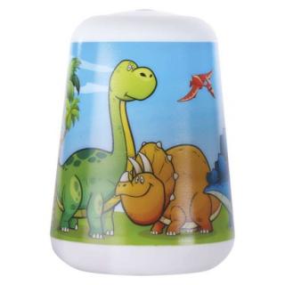 LED children's lamp with lamp Dino, 3× AAA
