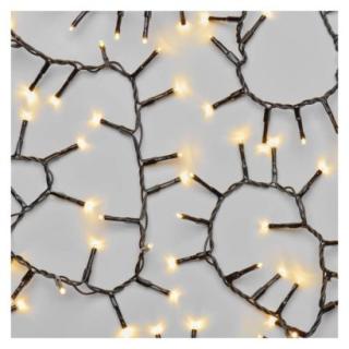 LED Christmas chain - hedgehog, 6 m, indoor and outdoor, warm white, timer