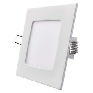 LED panel 120×120, štvorcový vstavaný biely, 6W neutrálna b.