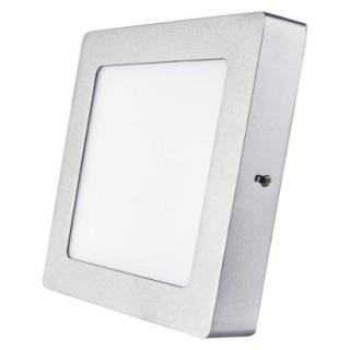 LED panel 170×170, štvorcový prisadený strieb., 12,5W neut.b.