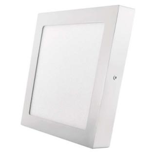 LED panel 225×225, štvorcový prisadený biely, 18W teplá b.