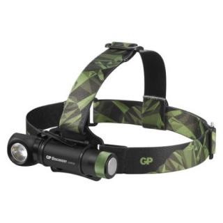 LED rechargeable headlamp GP Discovery CHR35, 600 lm