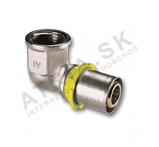 PRESS-GAS elbow 90° - internal thread, 1/2  F x 20