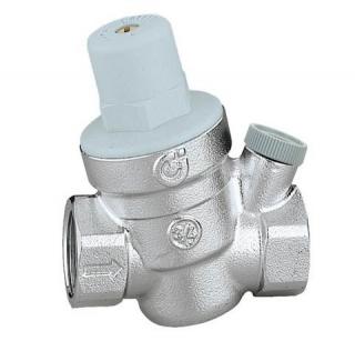 Pressure reducing valve 1/2 , PN 16bar, working range 1-6 bar, T max.+40 °C, with 1/4  F connection to pressure gauge