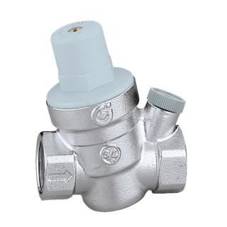 Pressure reducing valve 1 , PN 16bar, working range 1-6 bar, T max.+40 °C, with 1/4  F connection to pressure gauge