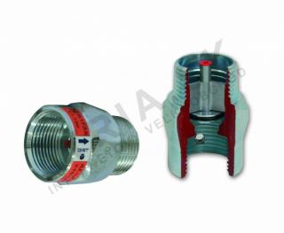 Safety overflow fuse GST type L-FM - 5/4  FM; 10m3/h  IVAR.GST-L-FM