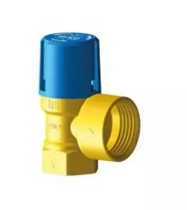 Safety valve for hot water - 1/2  Fx3/4  F; Kv 0,540; 9bar; KB15 DUCO  IVAR.PV KB