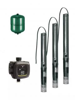 SP4M 1815AD Submersible 4  pump with frequency converter - action  IVAR.SP4 FM