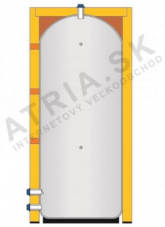 Storage water heater for TV preparation - 1430l  IVAR.EUROTANK VS 1500