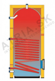 Storage water heater - with one integrated exchanger - 738l  IVAR.EURO WW 800