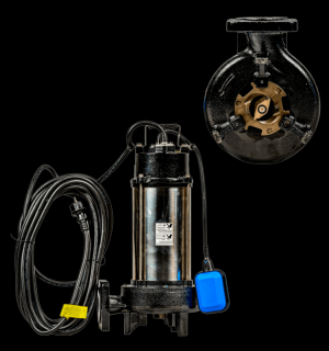 Submersible sludge pump IBO KRAKEN 1800 DF with crusher