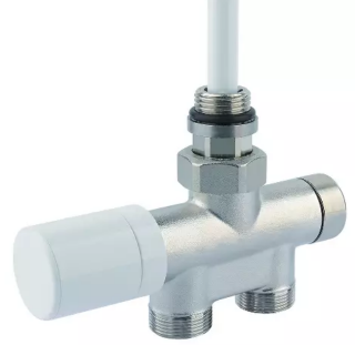 Thermostatic single-point fitting - straight, 1/2  x EK