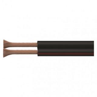 Unshielded double cable 2×1,5mm black-brown, 100m