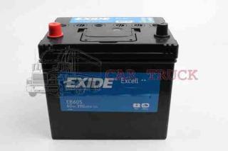 autobaterie EXIDE EXCELL 60Ah.