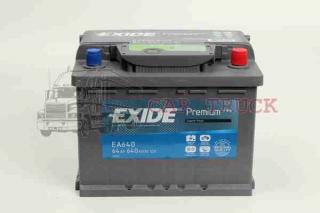 autobaterie EXIDE PREMIUM 64Ah +L