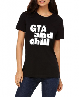 Dámské tričko GTA a Klid Velikost: L