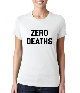 Dámské tričko Pewdiepie zero deaths Velikost: S