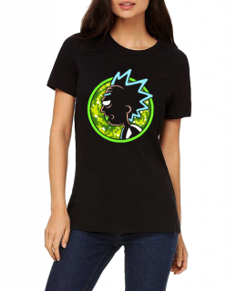 Dámské tričko Rick And Morty - Crazy Rick Velikost: XL