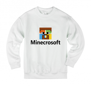 Dětská mikina Minecraft parodie Microsoft Velikost: 10 - 8 let