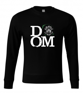 Mikina Dr. DOOM Typ: Bez Kapuce, Velikost: XL