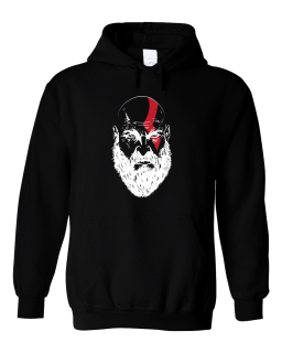 Mikina God of War - Kratos Typ: S kapucí, Velikost: L