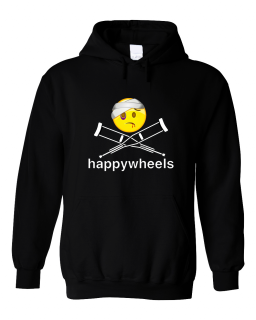 Mikina Happy Wheels Typ: S kapucí, Velikost: XL