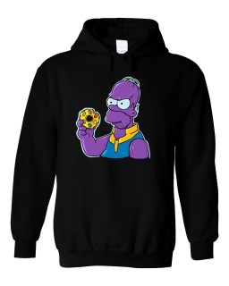 Mikina Homer Simpson - Avengers Donut Typ: S kapucí, Velikost: L