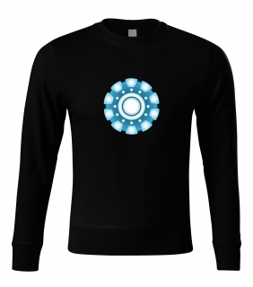 Mikina Iron Man - Zdroj Typ: Bez Kapuce, Velikost: XL