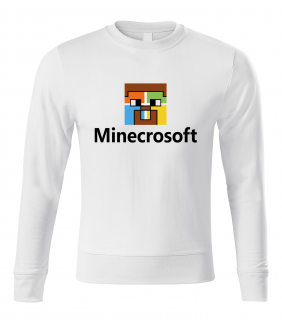 Mikina Minecraft parodie Microsoft Typ: Bez Kapuce, Velikost: L