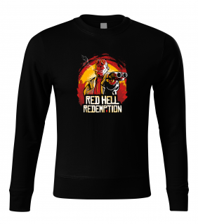 Mikina Red dead redemption - Hell boy Typ: Bez Kapuce, Velikost: XL